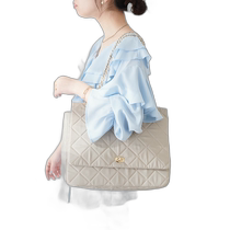 日本直邮natural couture女士尼龙绗缝大容量手提包 0341120170