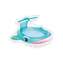 (Direct mail from Japan) INTEX whale spray swimming pool 208×157×99cm 57435