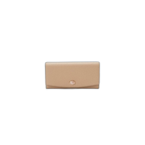Japanese direct mail Japanese trend TOPKAPI gemstone drop mini embossed genuine leather natural stone long wallet