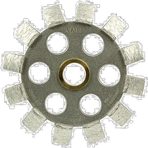 (Direct mail from Japan) Sk11 Fujiwara Industrial Diamond Blade V-groove outer diameter 90mm SVC-90