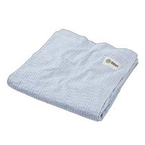 (Direct mail from Japan) Nishikawa Cotton Farm Organic Cotton Blanket Single Bed Blue 02