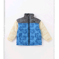 Japan direct mail XLARGE KIDS childrens cotton padded printed jacket lightweight and stylish easy to match