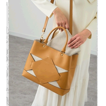 Japanese direct mail ANAYI womens bold cut design dual-use handbag spring and summer new style light and fashionable