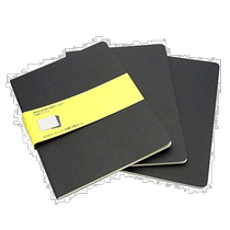 (Direct Mail from Japan) MOLESKINE Notebooks cahiers Journals Checkered XL Black