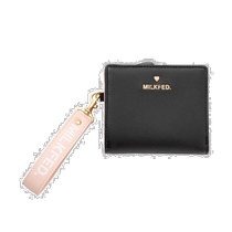 Japan Direct Mail MILIKFED Lady Heart-shaped Nail Decorated Double Fold Wallet color design Cubic adorable multi-position