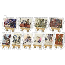 (Direct Mail from Japan) Capcom Monster Hunter Rise Mini Easel Canvas Painting BOX Goods