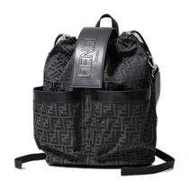 Japan direct mail FENDI backpack STRIKE 7VZ070 AG0M mens FF logo jacquard backpack bag