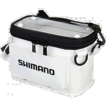 (Direct Mail from Japan) Shimano Boat Fishing Tackle Bag White Size 9 5×19×13 5cm