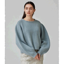 Japanese direct mail BALLSEY womens luxury cashmere loose-sleeved pullover warm and comfortable in winter high-end sheep