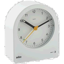(Direct mail from Japan) Braun Alarm Clock BC22W White Bedside Desk
