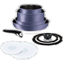 (Japan Direct mail) T-fal non-stick pan 9 piecs of wok to apply the detacable IH L66491