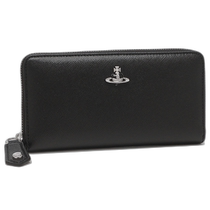 Japan direct mail Vivienne Westwood long wallet diamond black ladies VIVIENNE WESTWO