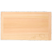 Japan direct mail Japanese direct mail whole wood cypress chopping board log cutting board antibacterial advanced mildew-proof fruit cutting vegetable food supplement