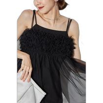 Japan direct mail NOSTALGIA womens ruffled mesh suspender belt 145185967