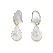 Japanese direct mail SNIDEL womens three elegant artificial pearl earrings SWGA244659