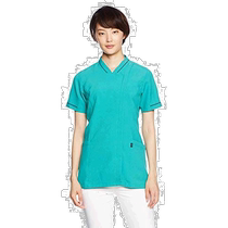 (Direct Mail from Japan) Mizuno Womens Medical Top Elastic Antistatic Deodorizing Jade Color 3L MZ0