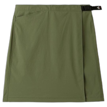 Montbell direct mail from Japan stretch army green skirt light and comfortable short skirt