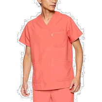 (Direct mail from Japan) Mizuno Medical Workwear Unisex MZ0018 Coral Pink S