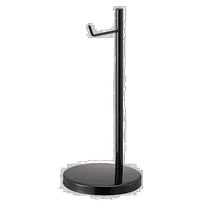 (Direct Mail from Japan) Yamazaki Yamazaki Headphone Accessories Round Stand Black KM-HD20-20TK2