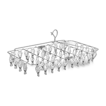 (Direct mail from Japan) LEC stainless steel square 42 clip W-437