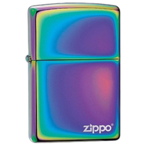 (Direct mail from Japan) ZIPPO Spectrum Pure Copper Lighter Rainbow Laser Gradient Color ZIPPO
