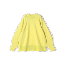 Japan direct mail SHIPS womens Marseille cotton blended woven splicing turtleneck pullover limited sale