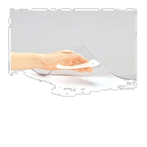 (Direct mail from Japan) Plus Tablecloth Desk Cloth Thicker 1190×690mm 40-942