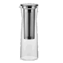 (Direct mail from Japan) HARIO Glass King Cold Brew Coffee Pot 1000ml Silver CBSN-10-HSV