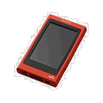(Direct mail from Japan) High-resolution music player silicone protective case red CKM-NWA30 NWA30
