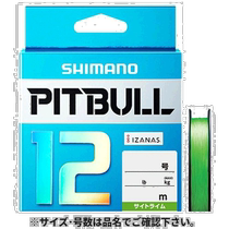 Japan Direct mail Shimano Pitbull 12 PLM62R 200m 1 2 лайм