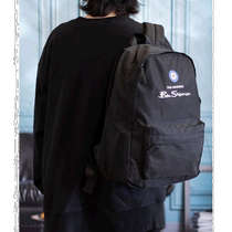 Japan Direct Mail Ben Sherman Mens Original Logo Print Backpack Large Capacity High Practicality Mens and Womens