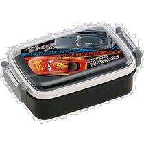 (Direct Mail from Japan) Skater Silver Ion Antibacterial Microwave Compartment Lunch Box 450ml Cars