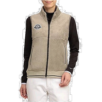 (Direct Mail from Japan) Mizuno Womens Golf Clothing Stand Collar Warm Vest Vest Mushroom Gray