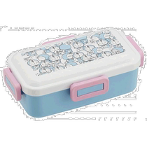 (Direct mail from Japan) Skeda Lunch Box Dome Lid Doraemon Made in Japan 530ml