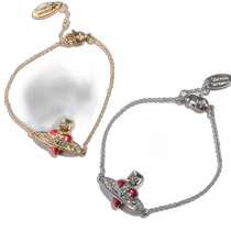 Japan direct mail Vivienne Westwood bracelet new model DIAMANTE HEART Diamante H