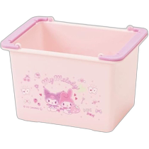 (Direct mail from Japan) Skater Mini Storage Basket 2 pieces Melody Kuromi MBSK1-A