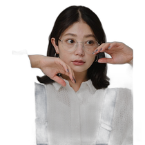 Japan Direct Mail Sonny Label Womens Fashion Metal Frame Decorative Glasses LA462WJ002