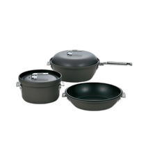 Direct mail from Japan Snow Peak CS-600 deep fryer rice cooker IH compatible gas two-hand pot Teflon