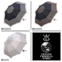 Japan direct mail UMBRELLA WORKS parasol foldable shade 99% lightweight shade 2 layers