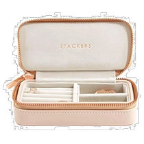 (Direct mail from Japan) Stackers jewelry box LONDON portable M size pink 75343