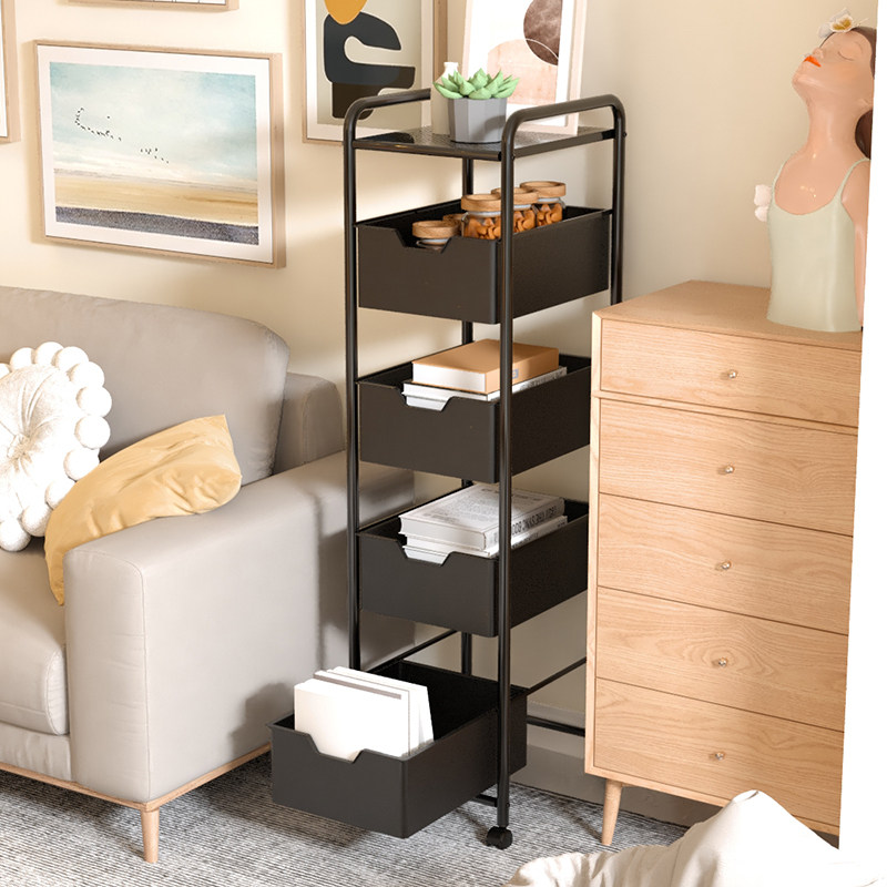 Drawer snack shelf household rooms with a living room removable to floor floor-to-floor multi-floor bedroom bedhead locker