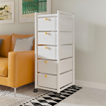 Drawer-type multifunctional shelve room kitchenette headboard removable floor trolley clips sewn multilayer lockers