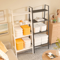 Nordic Bookshelves Landing Multiple Layers Living Room Iron Art Shelf Bedrooms Simple Bookcase Children Rooms Containing Lockers