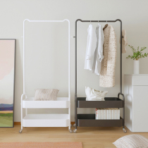 Floor Cloister Hood Bedroom Hanging Hanger Multifunction Home Shelving Shelf Iron Art Minima Modern Hanging Clothes Shelf