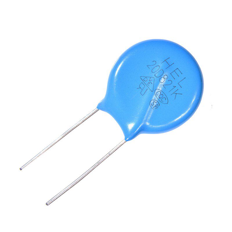 7D221K lightning protection zinc oxide varistor 07D221K blue 220V disc surge absorber