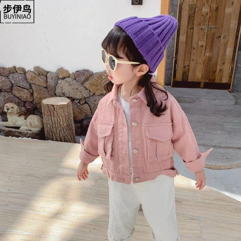 Jacket trẻ em mùa xuân 2020 cô gái mới vừa trẻ em ăn mặc trẻ em và nhỏ Jacket Little Girl khoác kiểu dáng đẹp.