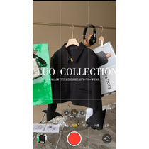 Clearance of 83% wool 3% shiny small lapel coat womens 2021 early spring new casual top