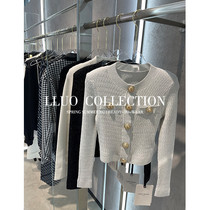 Clearance pick up leaks full of French style lady style ~ Western style knitted cardigan womens small fragrance style short top trend