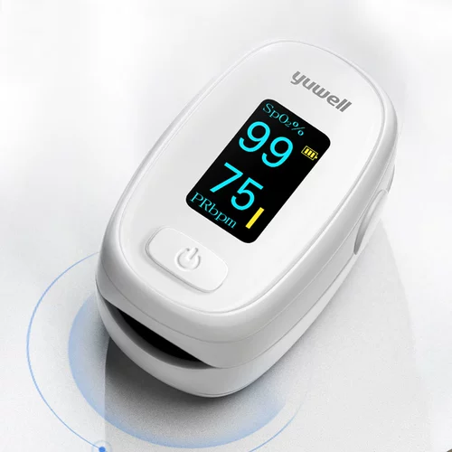 鱼跃 Кровяная кислород пальцы пальцы Медицинское кровопролитное насыщение насыщенно