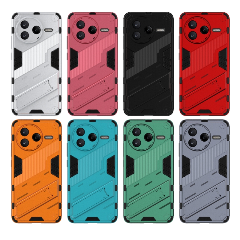 New Xiaomi Poco F6 Pro Phone Case with Airbag Anti-Drop, Poco F7 Pro Exclusive Cover, F7 Ultra Full Protection Case, Xiaomi International Version with Stand, Magnetic Case, Triple Protection Hard Case